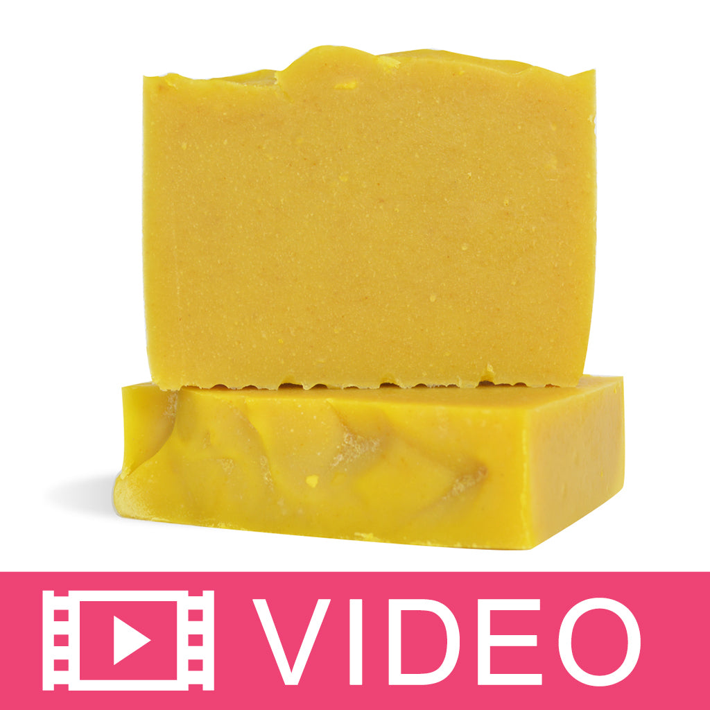 Integrating Pureed Vegetables and Fruits into Cold Process Soap Video