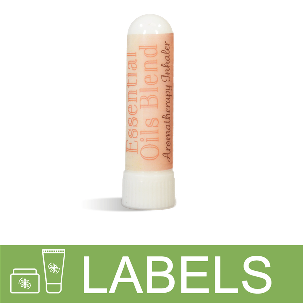 Essential Oils Blend Inhaler Label