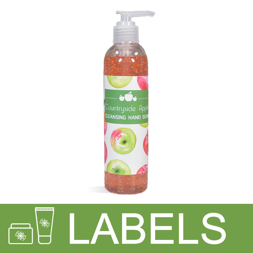 Countryside Apple Cleansing Hand Soap Labels