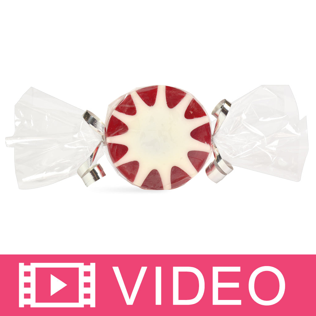 Making Peppermint Candy MP Soap Video