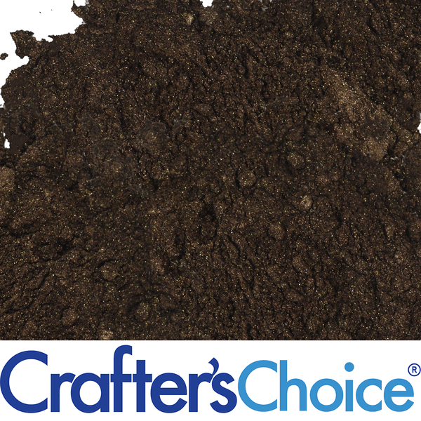 Chocolate Brown Mica Powder - Zoom Media 1