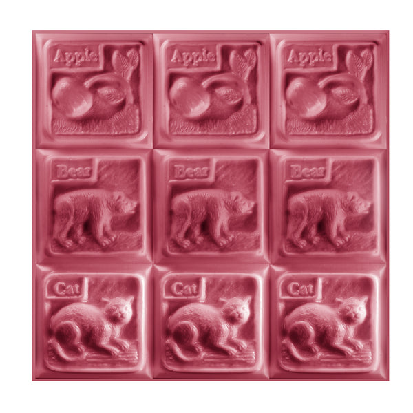 ABC Tray Soap Mold - Zoom Media 1