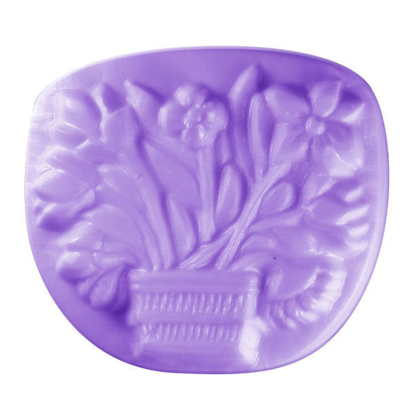 Flower Basket Soap Mold - Zoom Media 1