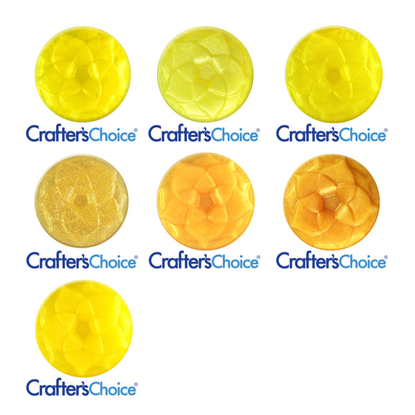 Yellow & Gold Mica Powder Sample Set - Zoom Media 1