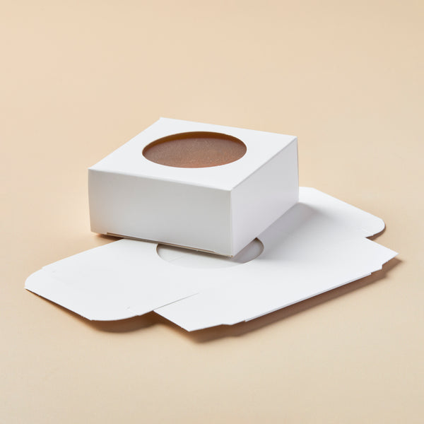 Soap Box - Square with Round Window (WHITE COLOR) - product detail - Zoom Media 3