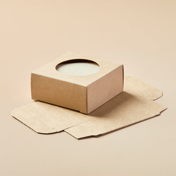 Soap Box - Square with Round Window (KRAFT COLOR) - product detail - Zoom Media 3