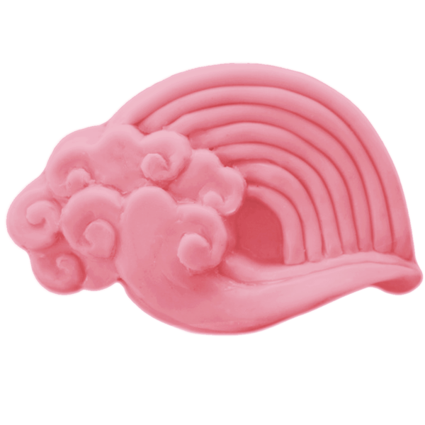 Rainbow with Cloud Soap Mold (MW 574) - Zoom Media 1
