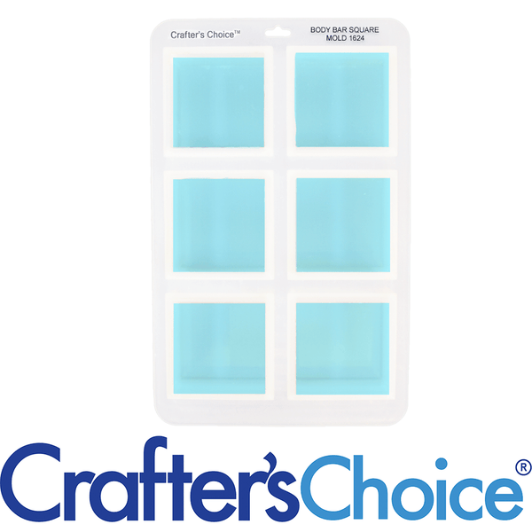 Body Bar Square Silicone Mold 1624 - Zoom Media 1