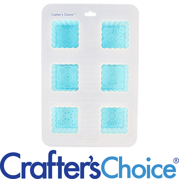 Moon Cakes Square Silicone Mold 1625 - Zoom Media 1