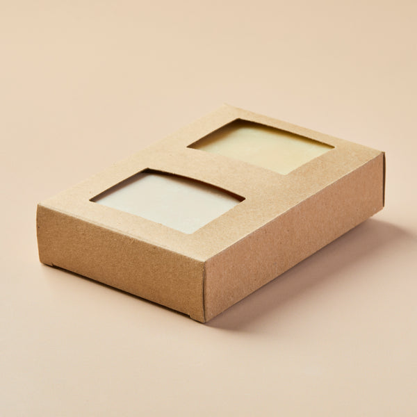 Soap Box - Double Bar with Windows (KRAFT COLOR) - product detail - Zoom Media 3