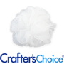 Premium Nylon Puff - Small, White - Zoom Thumbnail Media 1