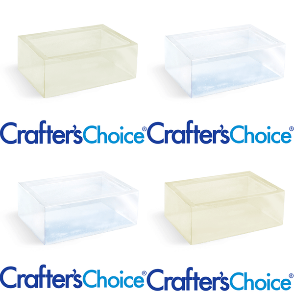 Clear Melt & Pour Soap Base Sample Set - Zoom Media 1