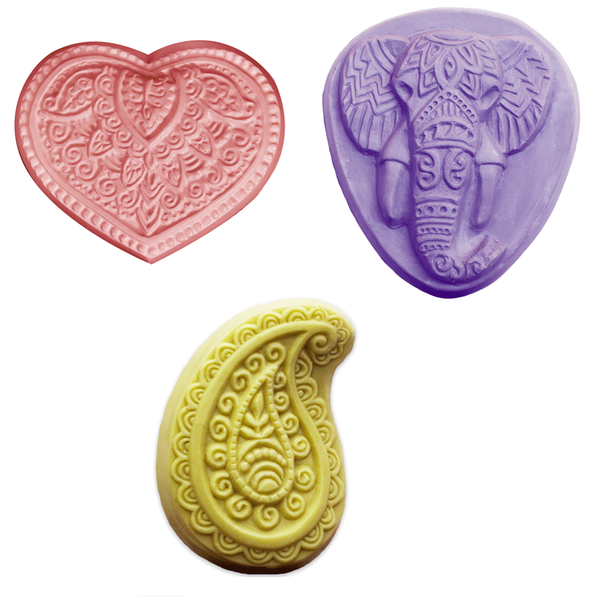 Henna Soap Mold Collection - Zoom Media 1