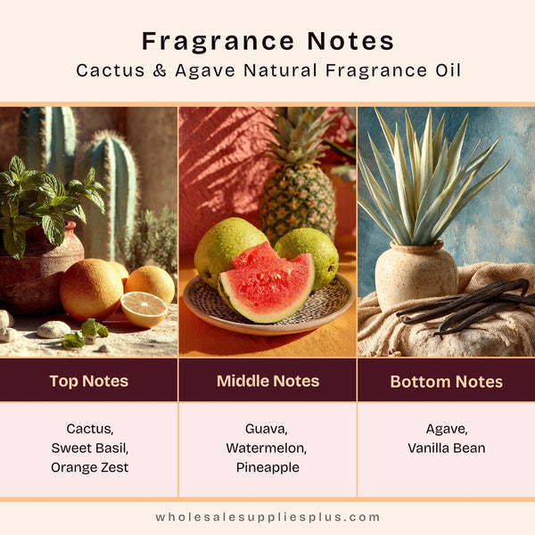 Cactus & Agave - Natural Fragrance Oil 1094 - close-up - Zoom Media 2