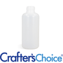 4 oz Natural HDPE Boston Round Bottle - 24/410 - Zoom Thumbnail Media 1