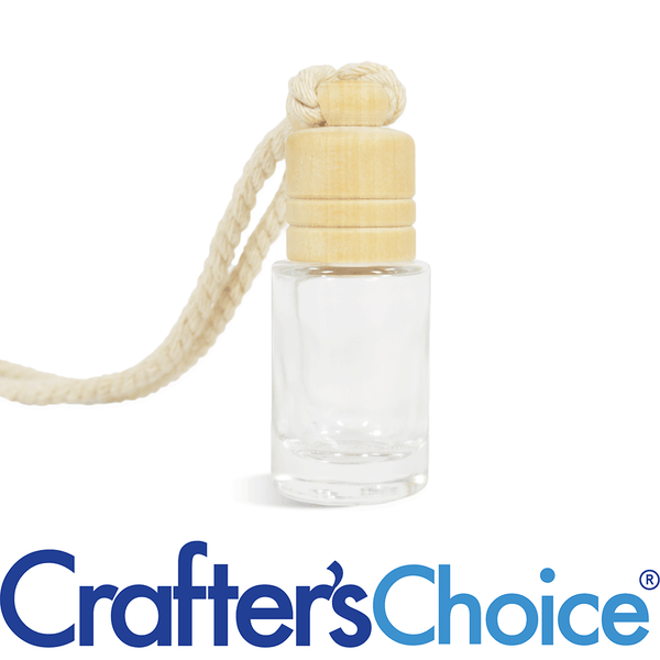 0.25 oz Clear Round Glass Aromatherapy Bottle Set - Zoom Media 1