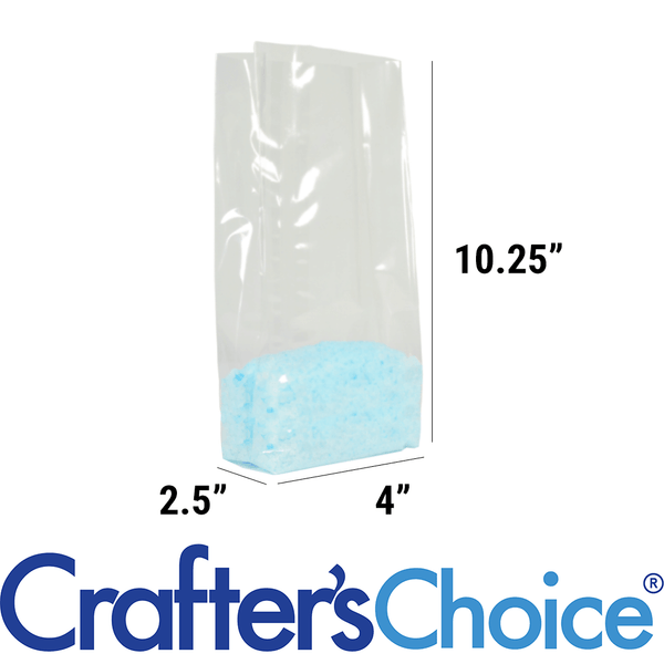 Clear Cello Bag (4" x 2.5" x 10.25") - Zoom Media 1