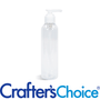 4 oz Clear Bullet w/ Natrl Ribbed Saddle Pump Set - Zoom Thumbnail Media 1