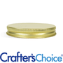 70/400 Gold Metal Basic Top Cap - Foam Liner - Zoom Thumbnail Media 1
