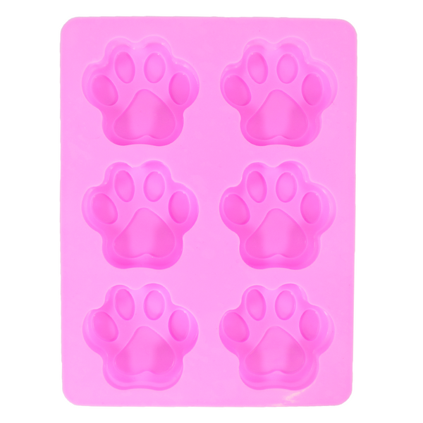 Paw Prints Guest Silicone Mold - Zoom Media 1