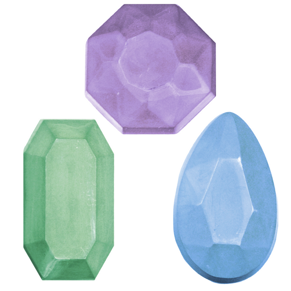 Gems 3 Soap Mold (MW 212) - Zoom Media 1