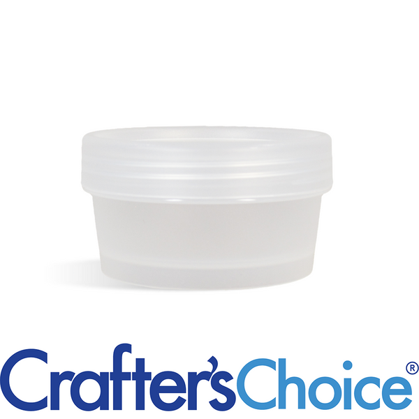 1.7 oz Natural Plastic Pot & Lid Set - Zoom Media 1