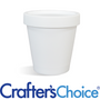 6.7 oz White Plastic Pot & Lid Set - Zoom Thumbnail Media 1