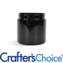 4 oz Black Basic Plastic Jar - 58/400 - Zoom Thumbnail Media 1