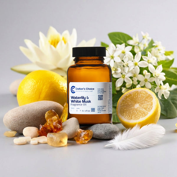 Waterlily & White Musk Fragrance Oil 375 - product detail - Zoom Media 3