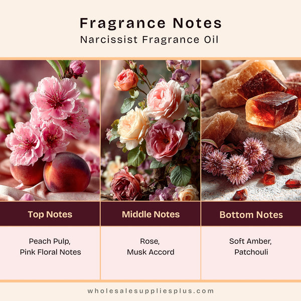 Narcissist Fragrance Oil 819 - close-up - Zoom Media 2