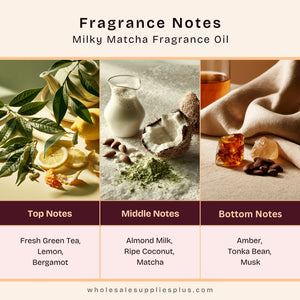 Milky Matcha Fragrance Oil 1052 - Secondary Image