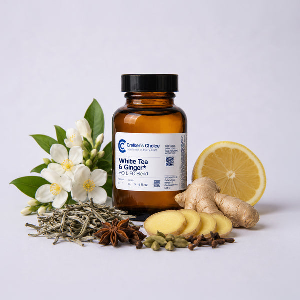 White Tea & Ginger - EO & FO Blend 103 - product detail - Zoom Media 3