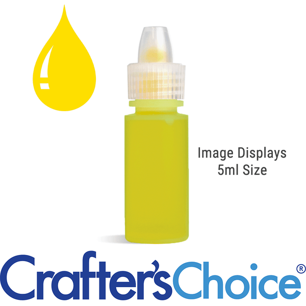 Stained Glass Lemon Yellow Liquid Color - Zoom Media 1