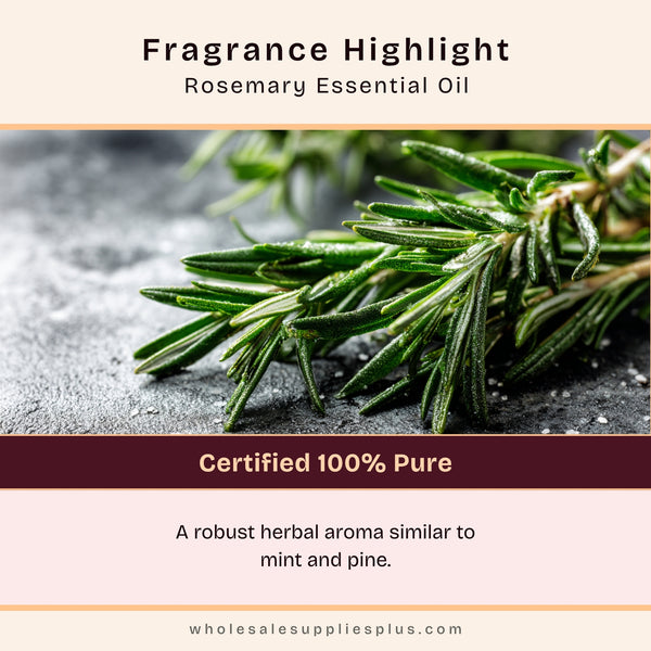 Rosemary Essential Oil - 100% Pure 714 - Zoom Media 2