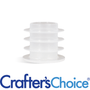 24/410 Natural Plastic Bottle Orifice Reducer - Zoom Thumbnail Media 1