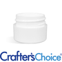 0.25 oz White Double Wall Jar - 33/400 - Zoom Thumbnail Media 1