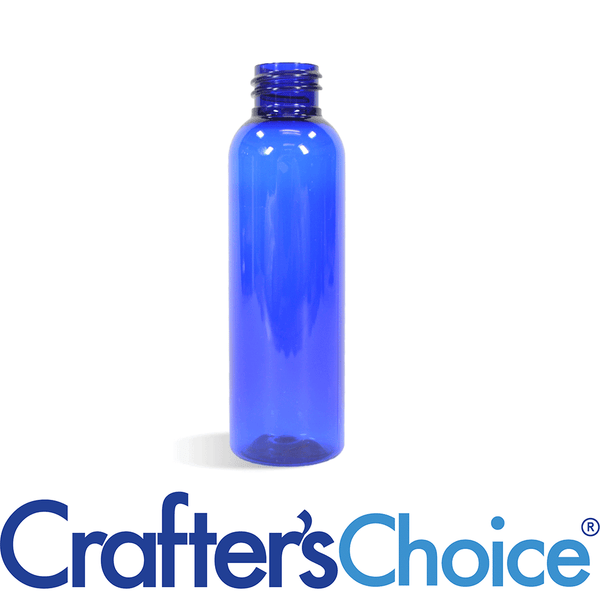 4 oz Blue Bullet Plastic Bottle - 20/410 - Zoom Media 1