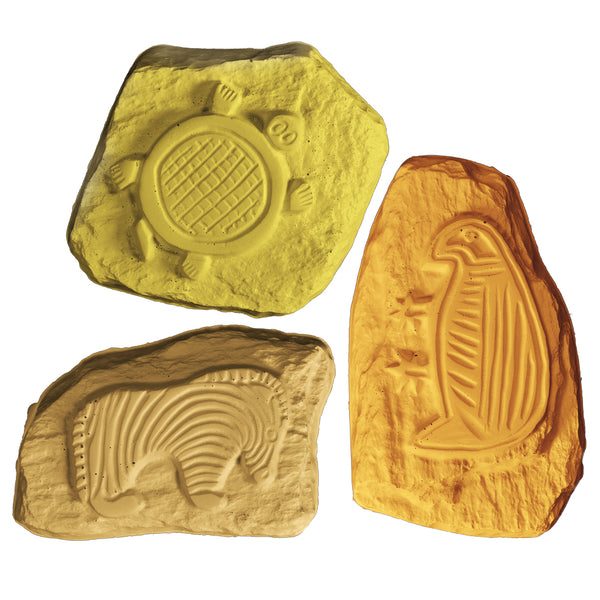 African Animal Petroglyphs Soap Mold - Zoom Media 1