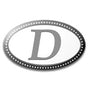 Oval Monogram Mold - Letter D - Zoom Thumbnail Media 1