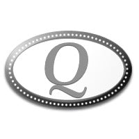 Oval Monogram Mold - Letter Q - Zoom Media 1