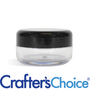 0.33 oz Clear Jar & Black Top - Zoom Thumbnail Media 1
