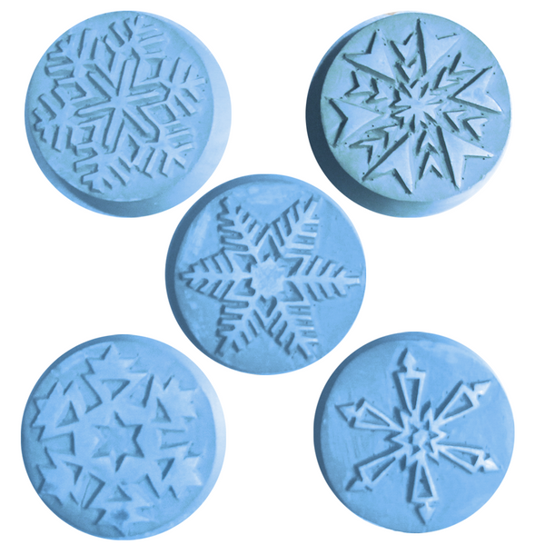 Snowflake Guest Soap Mold (MW 17) - Zoom Media 1