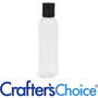 8 oz Clear Bullet with Black Disc Top Set - Zoom Thumbnail Media 1
