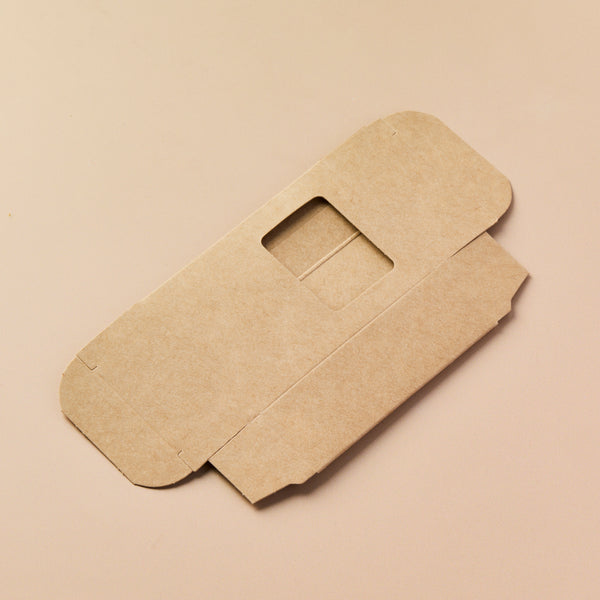 Soap Box - Rectangle Window (KRAFT COLOR) - close-up - Zoom Media 2