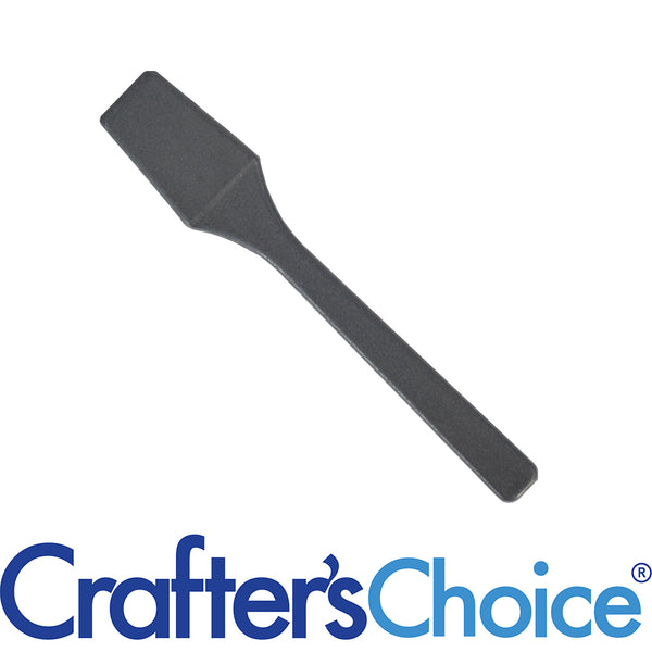 Spatula - 2.5 Inch (Straight Black Plastic) - Zoom Media 1