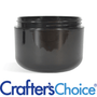 8 oz Black Double Wall Plastic Jar - 89/400 - Zoom Thumbnail Media 1