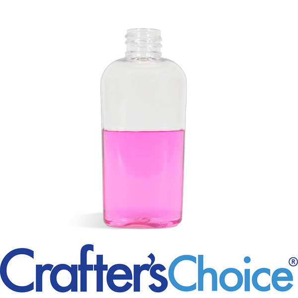 1 oz Clear Cosmo Oval Plastic Bottle - 15/415 - Zoom Media 1