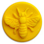 Honeybee Small Round Soap Mold (MW 156) - Zoom Thumbnail Media 1