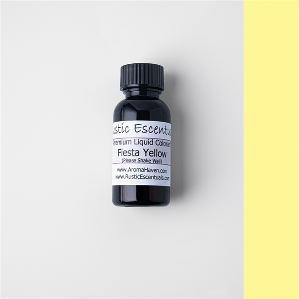 Fiesta Yellow Premium Liquid Colorant - Candle - Zoom Media 1