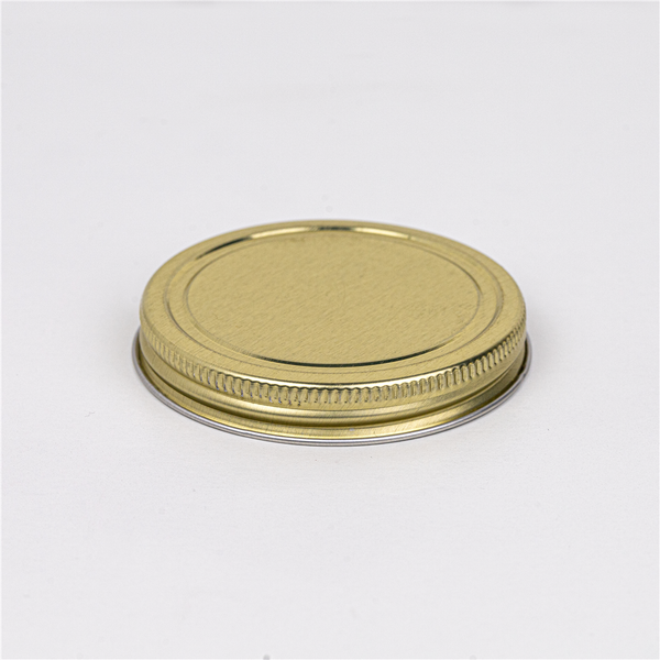 70/400 Gold Continuous Thread Lid - Zoom Media 1